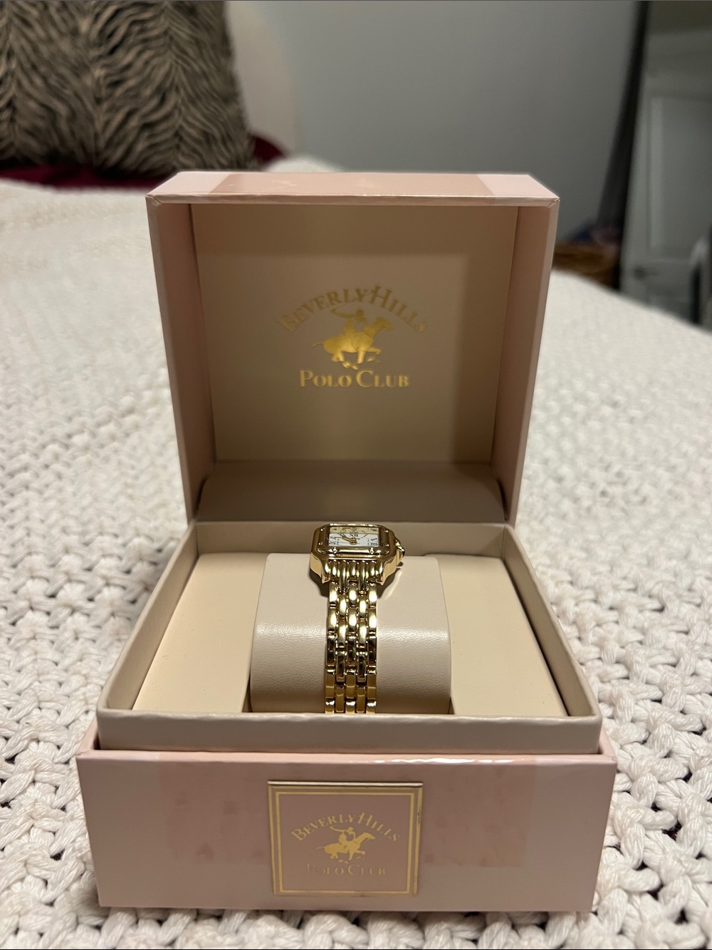 Polo Club Gold Watch